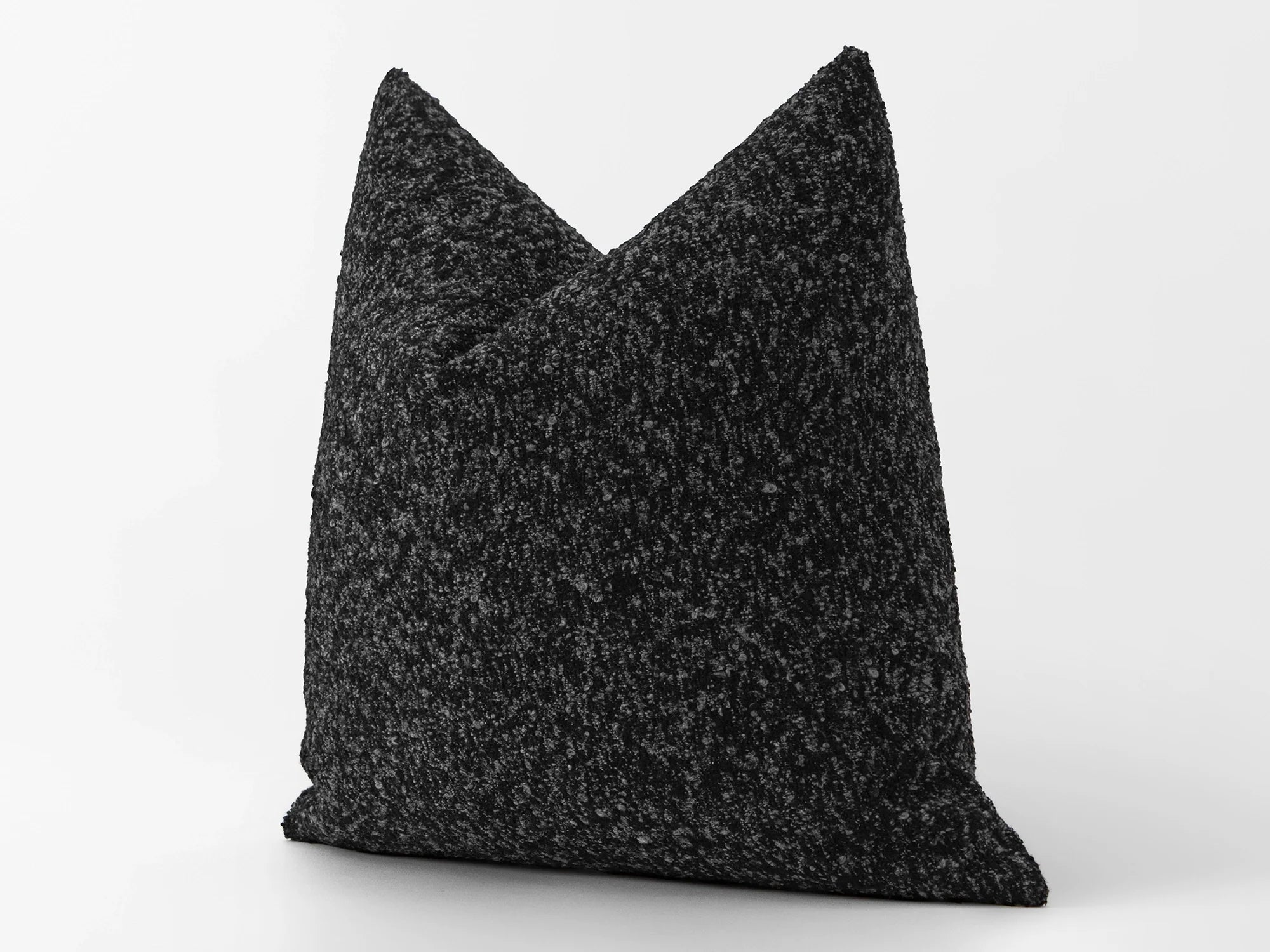 Dark Gray Alpaca Pillow Cover