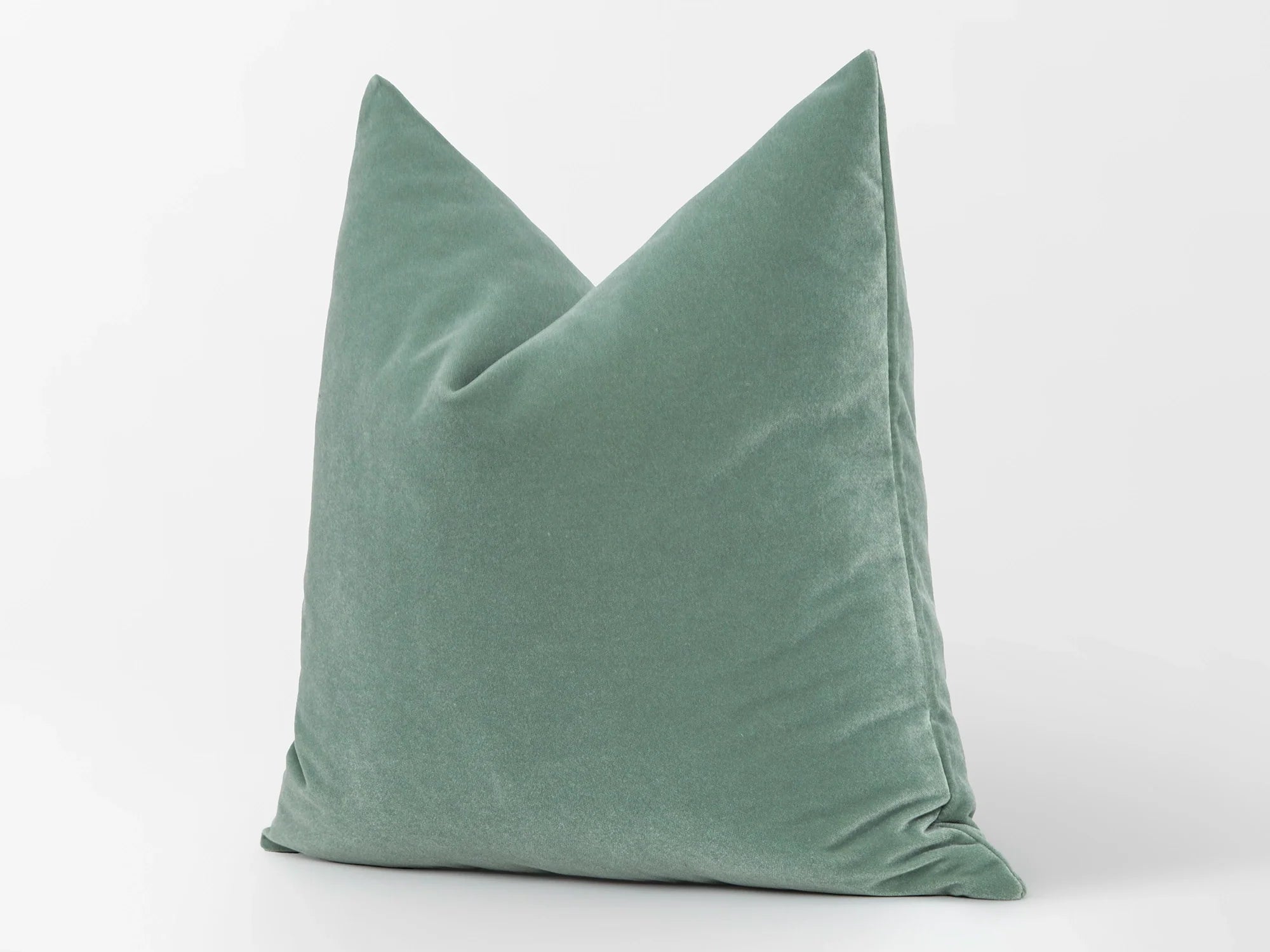 Aqua Green Velvet Pillow Cover