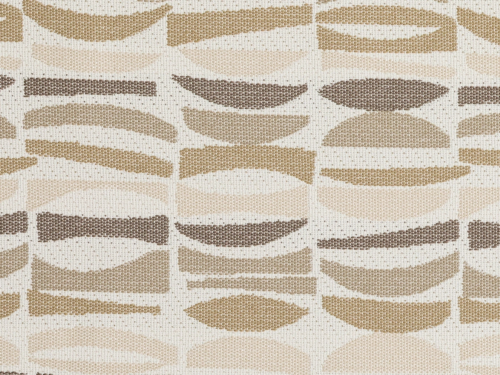 Beige Geometric Upholstery Fabric - Outdoor & Indoor