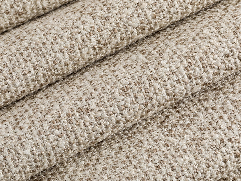 Beige & Cream Upholstery Fabric - Woven & Linen Look