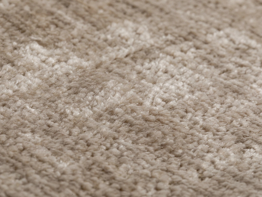 Beige Chenille Upholstery Fabric - Textured & Silky