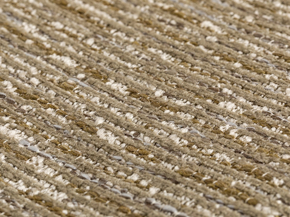 Beige Striped Upholstery Fabric - Woven & Textured