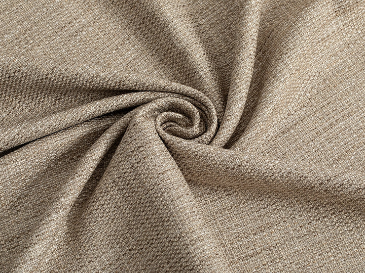 Beige Woven Upholstery Fabric - Durable & Heavy