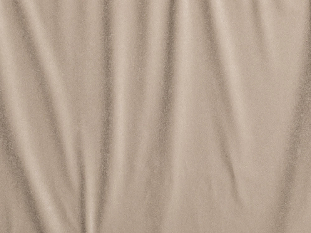 Beige Velvet Upholstery Fabric - Soft & Luxurious