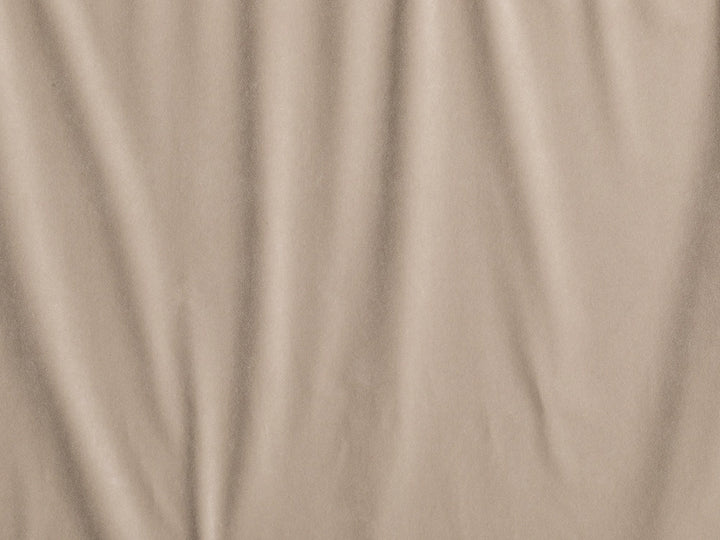 Beige Velvet Upholstery Fabric - Soft & Luxurious