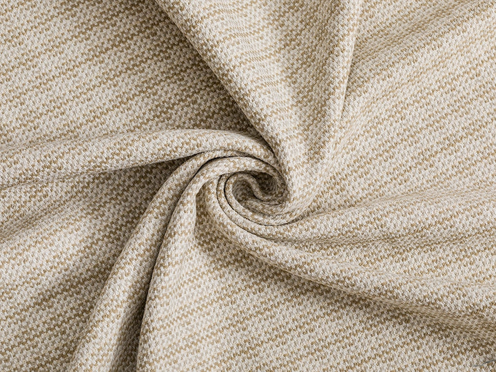 Beige Outdoor Upholstery Fabrics - Linen Look & Woven