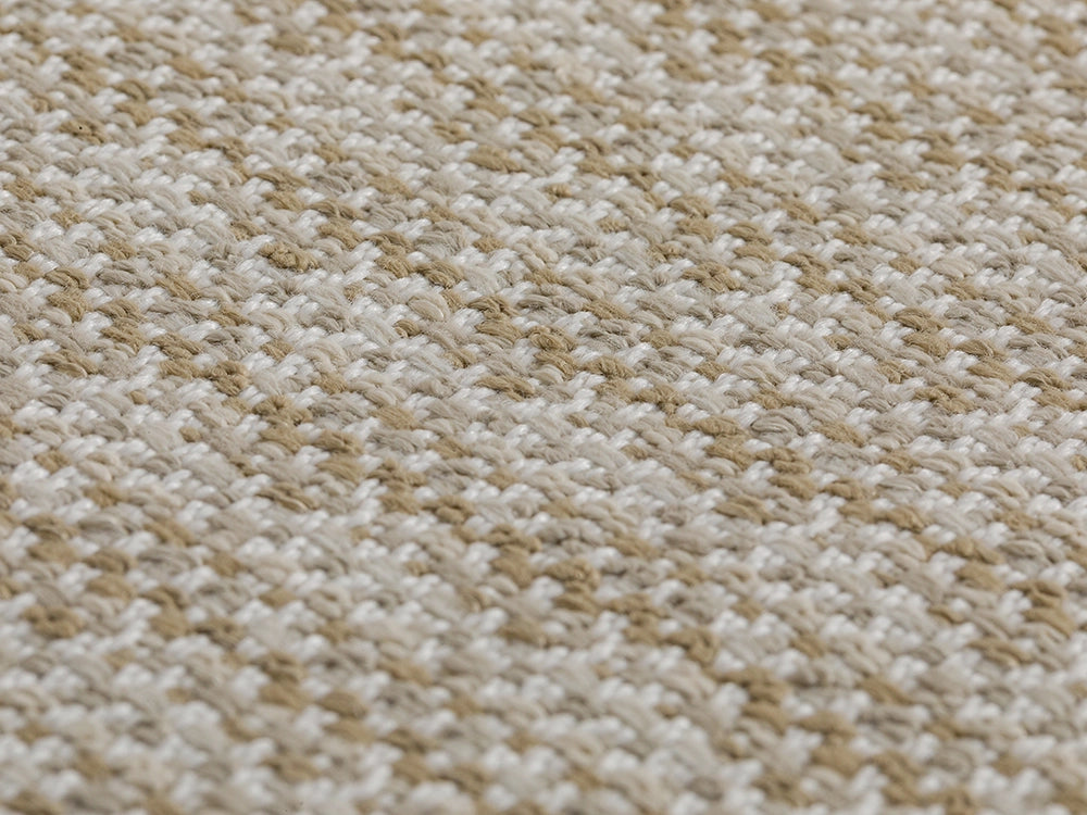 Beige Outdoor Upholstery Fabrics - Linen Look & Woven