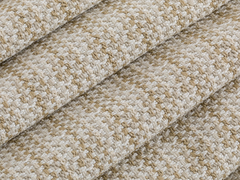Beige Outdoor Upholstery Fabrics - Linen Look & Woven
