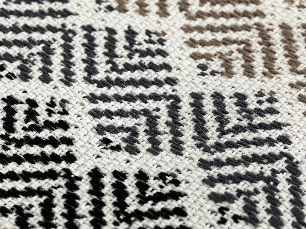 Black Chevron Upholstery Fabrics - Outdoor & Indoor