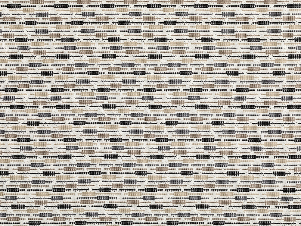 Black Striped Upholstery Fabric - Outdoor & Indoor