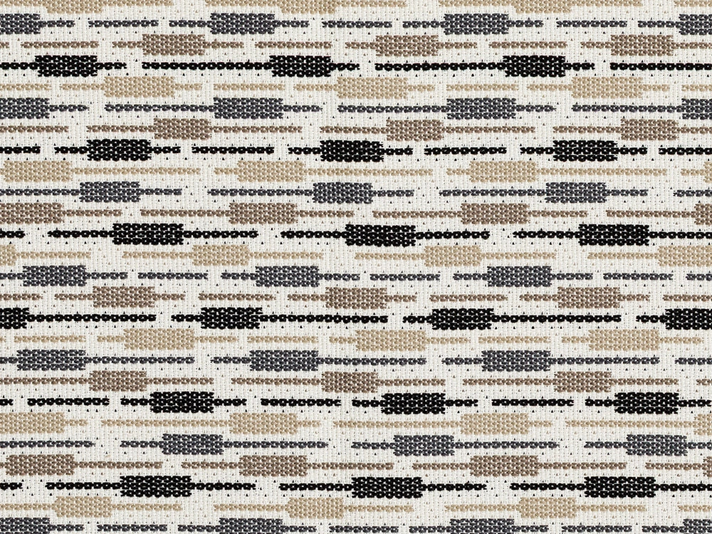 Black Striped Upholstery Fabric - Outdoor & Indoor