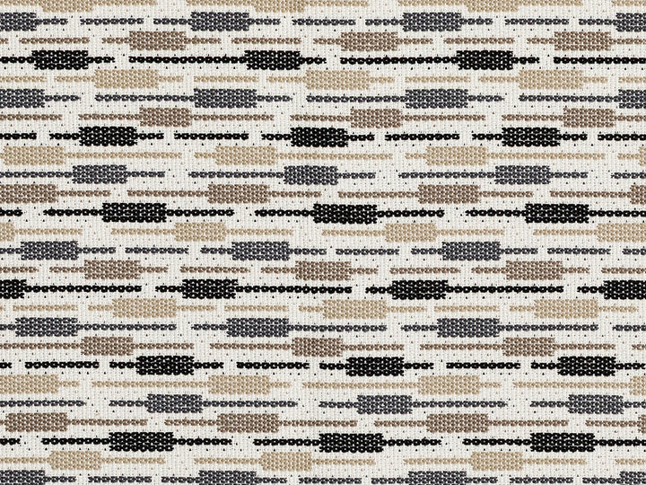 Black Striped Upholstery Fabric - Outdoor & Indoor