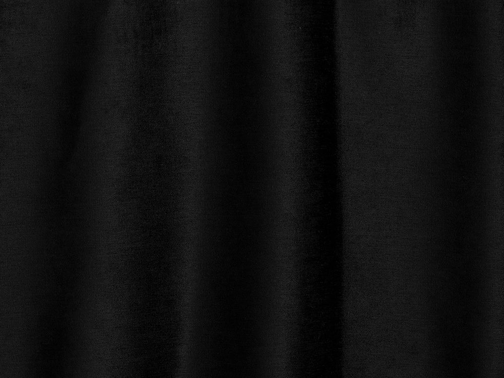 Black Silky Upholstery Fabric - Luxury & Durable