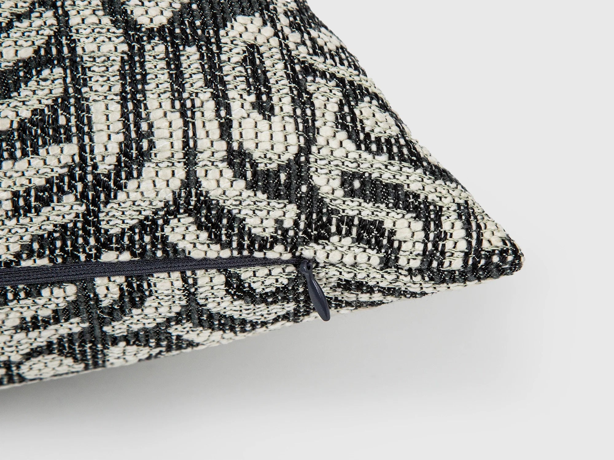 Black Tribal Geometric Pillow Cover