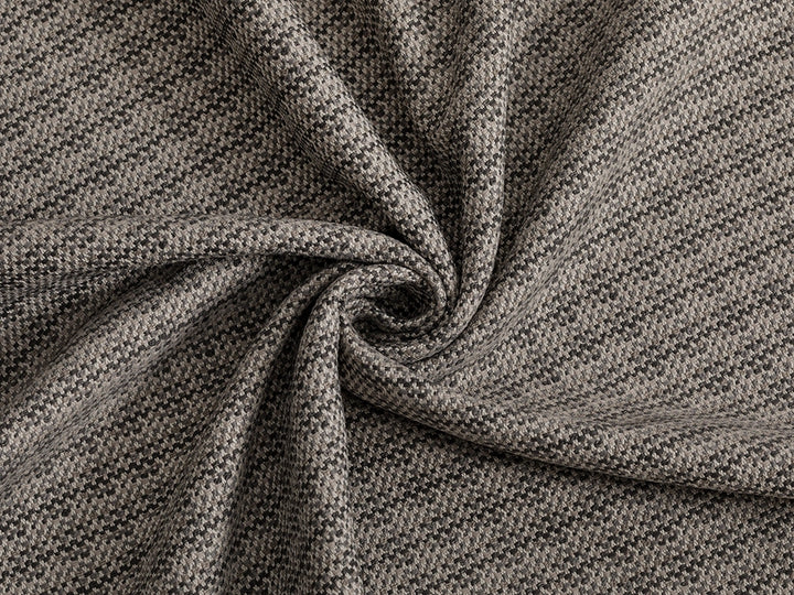 Black Outdoor Upholstery Fabrics - Linen Look & Woven