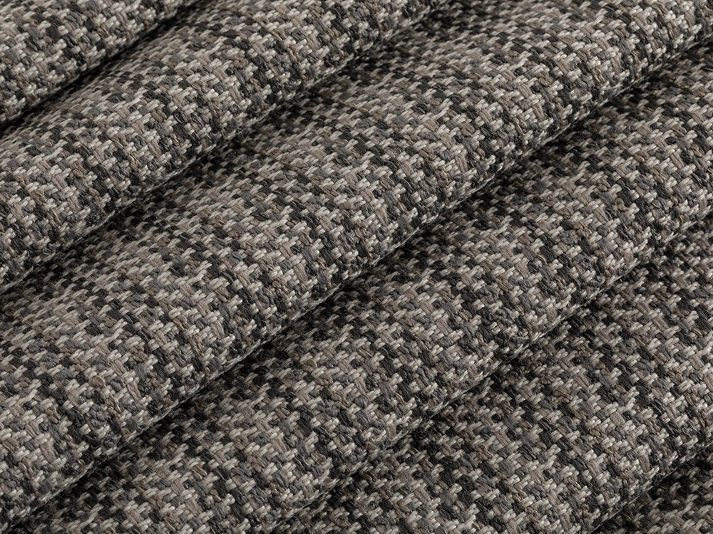 Black Outdoor Upholstery Fabrics - Linen Look & Woven