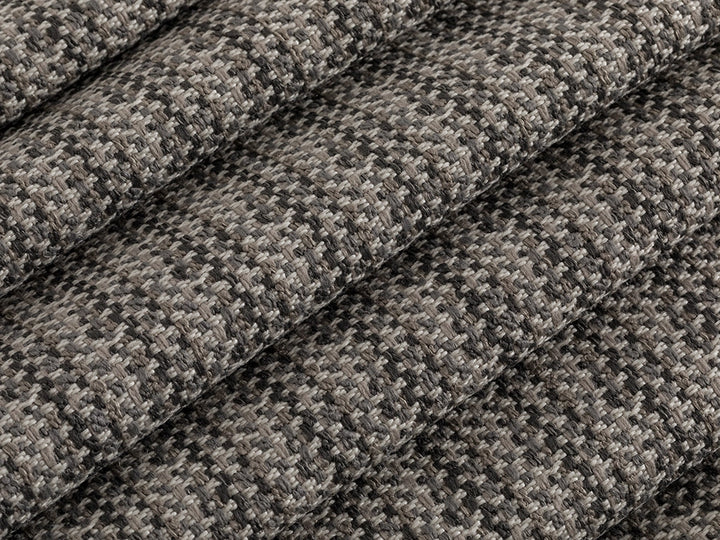 Black Outdoor Upholstery Fabrics - Linen Look & Woven