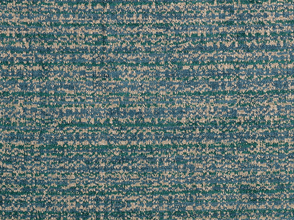 Blue Textured Upholstery Fabric - Woven & Striped