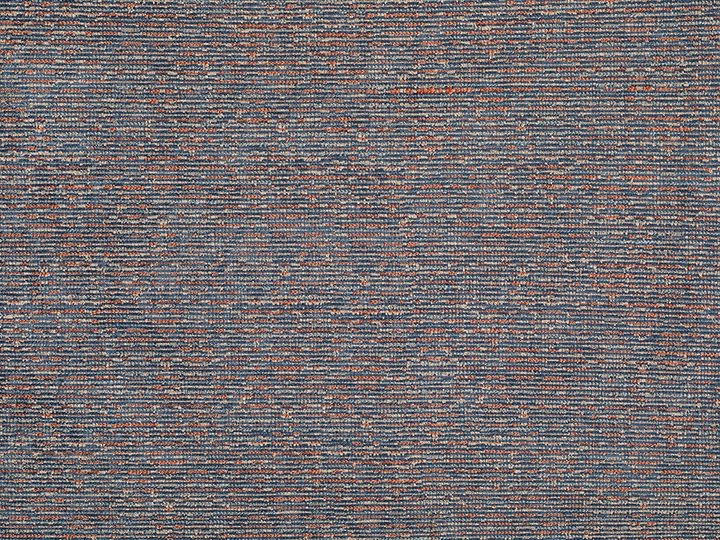 Blue Striped Upholstery Fabric - Woven & Textured