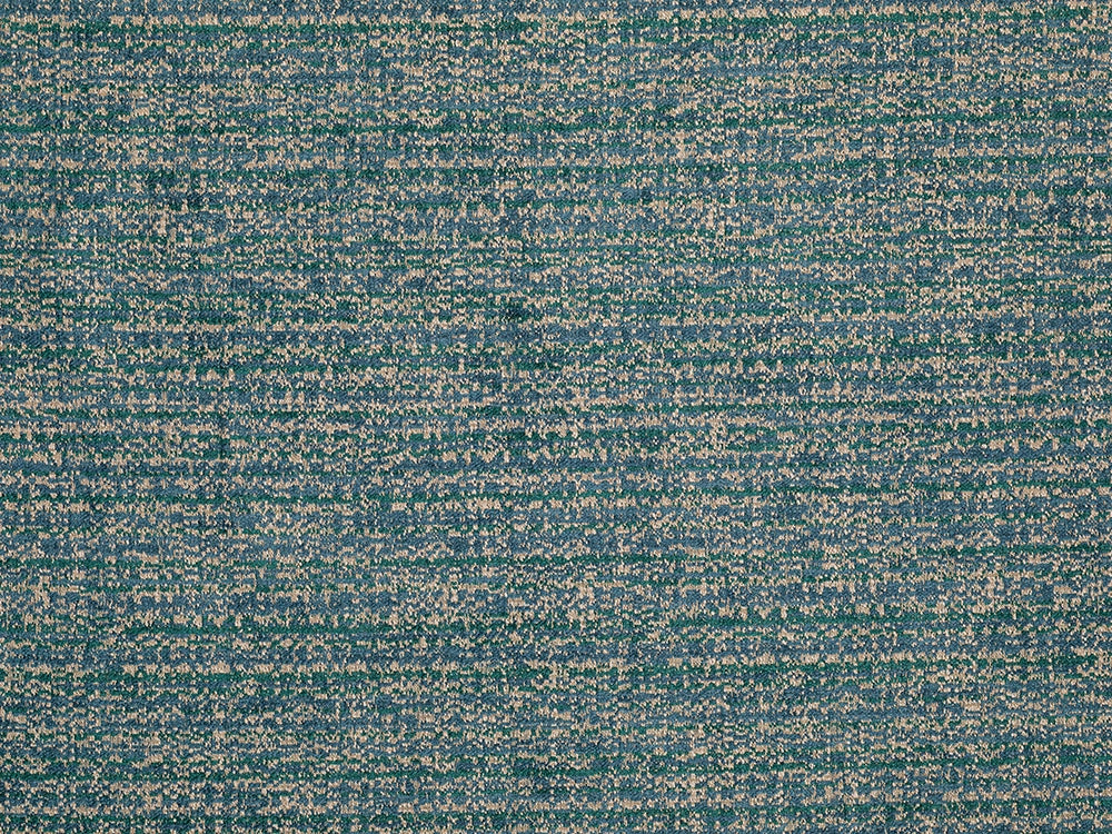Blue Textured Upholstery Fabric - Woven & Striped