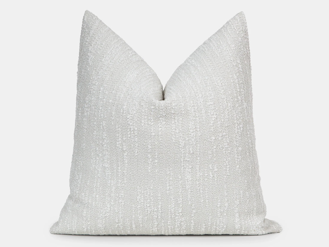 Boho Boucle Throw Pillow Cover