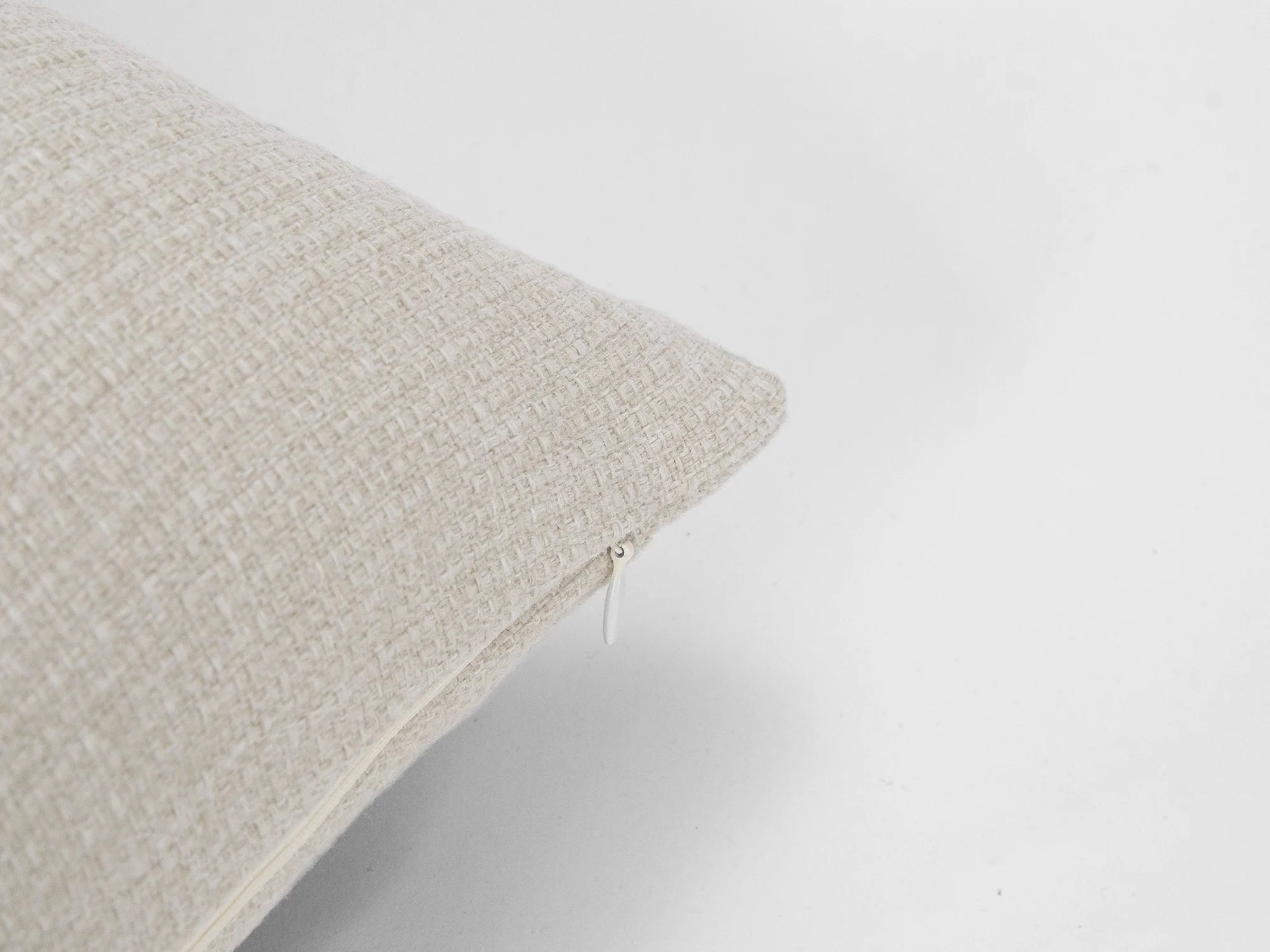 Neutral Beige Linen Pillow Cover