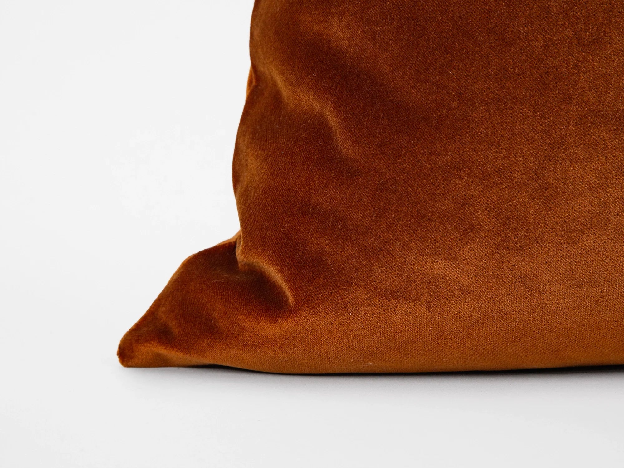 Copper Bronze Velvet Pillow Cover