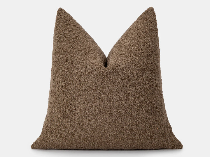 Brown Alpaca Pillow Cover
