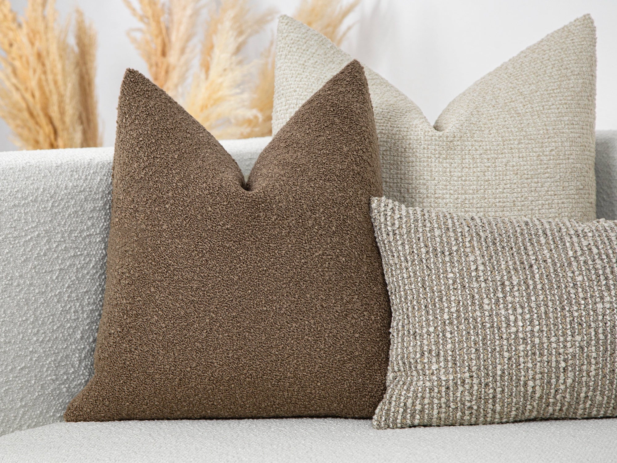 Brown Alpaca Pillow Cover