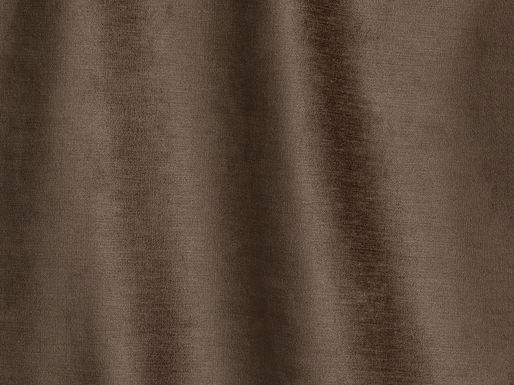Brown Silky Upholstery Fabric - Luxury & Warm