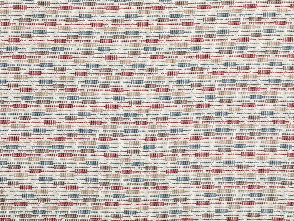 Burgundy Striped Upholstery Fabric - Outdoor & Indoor