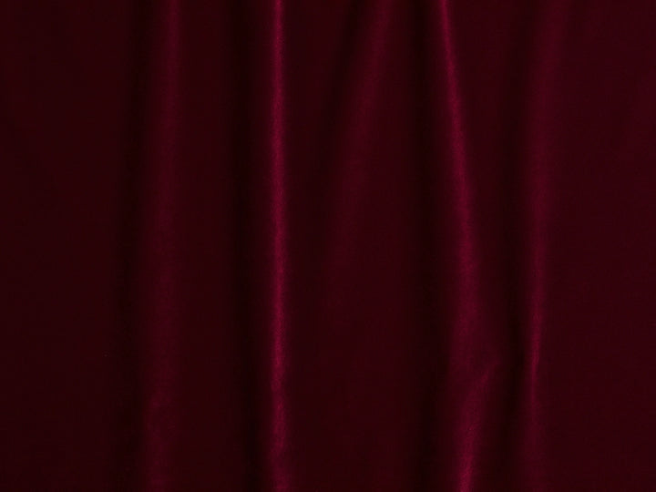 Burgundy Velvet Upholstery Fabric - Soft & Luxurious