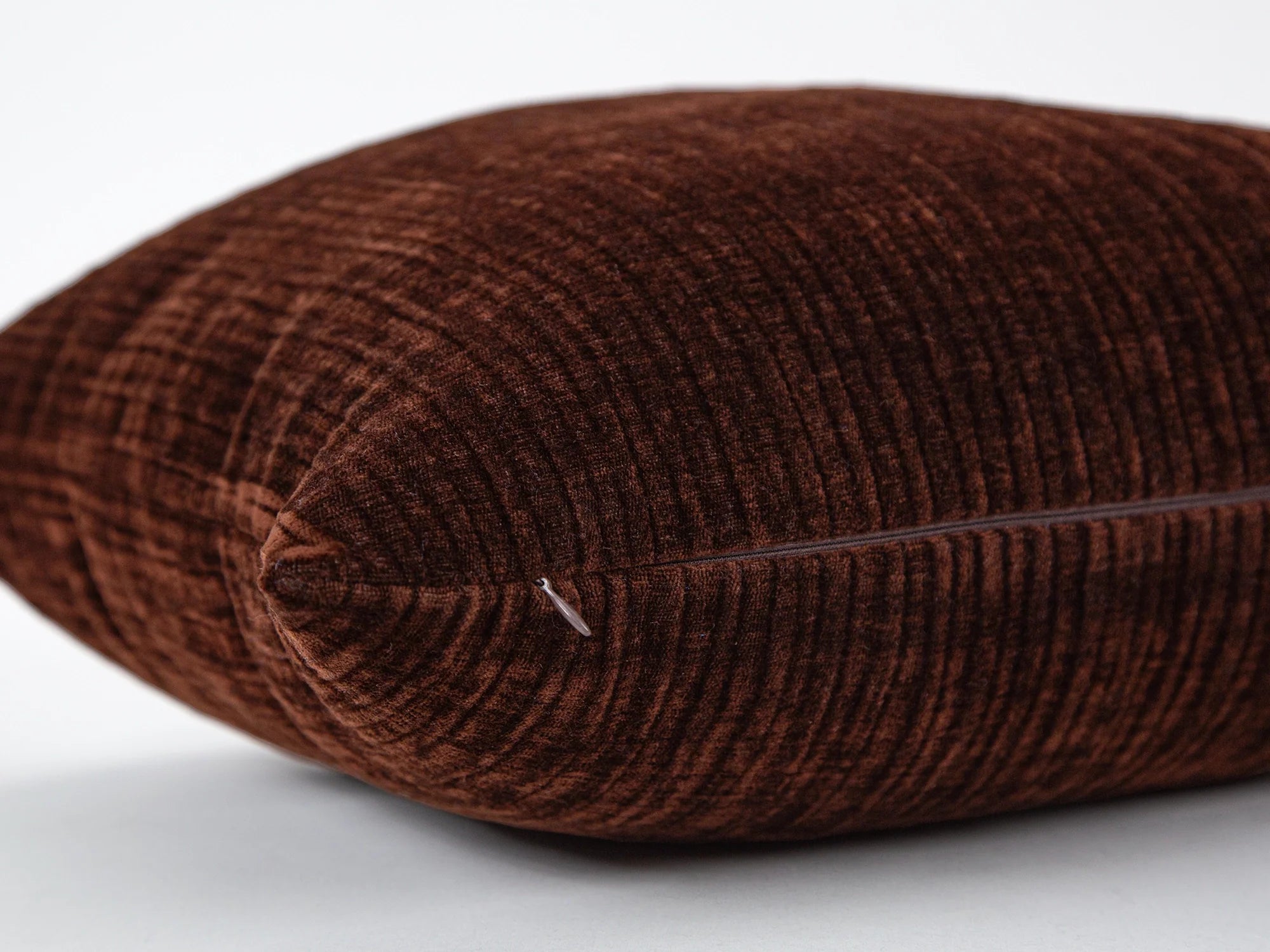 Chocolate Brown Corduroy Pillow Cover