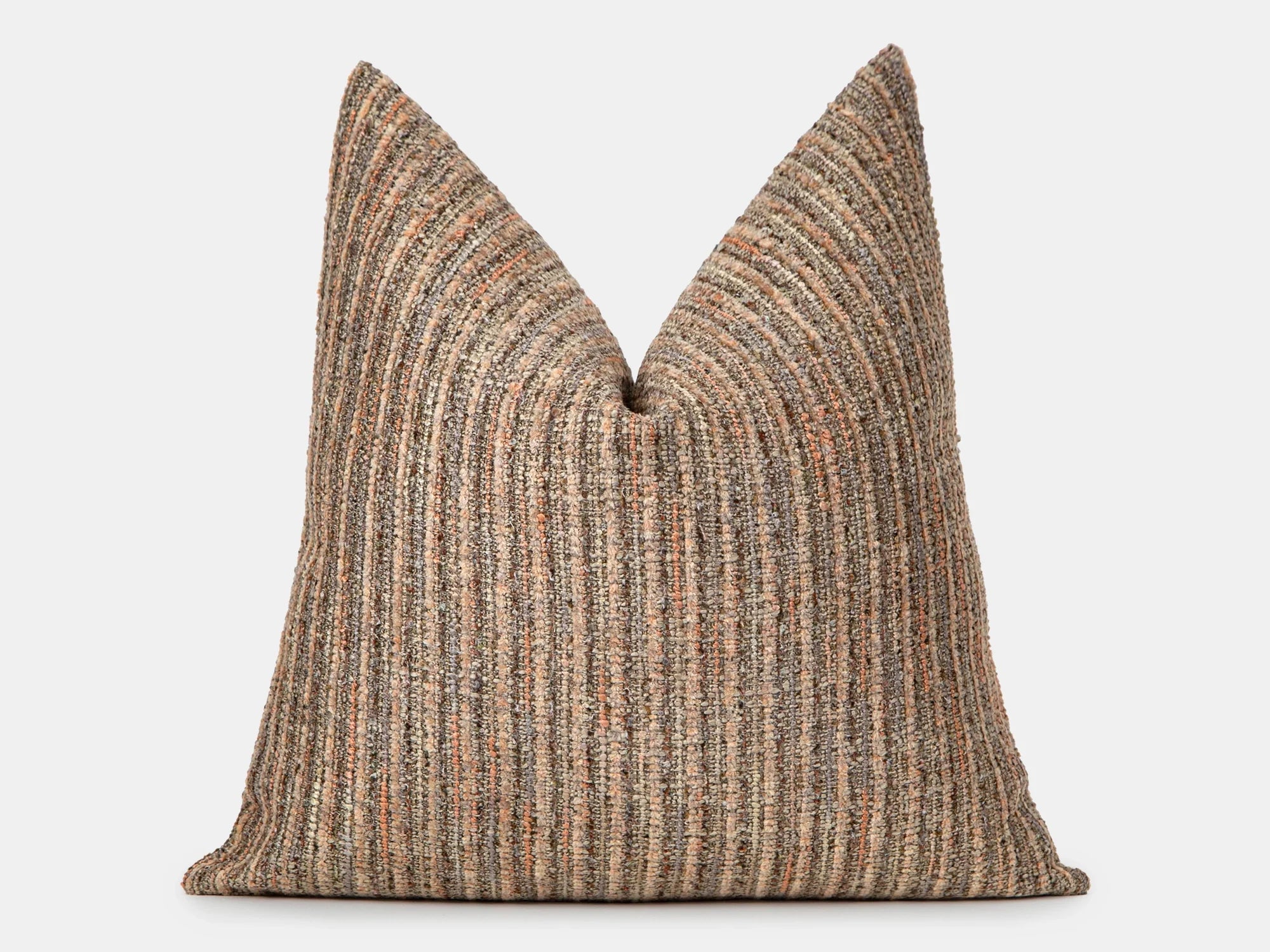 Colorful Rustic Textured Pillow Cover