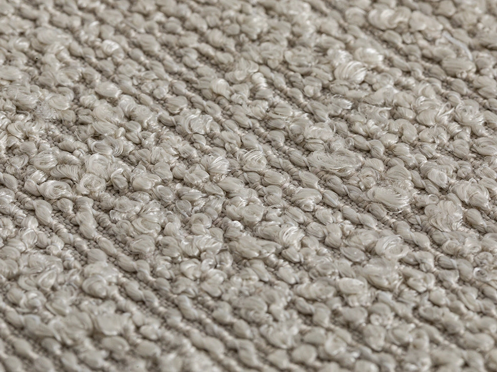 Cream Beige Boucle Upholstery Fabric - Textured & Chic