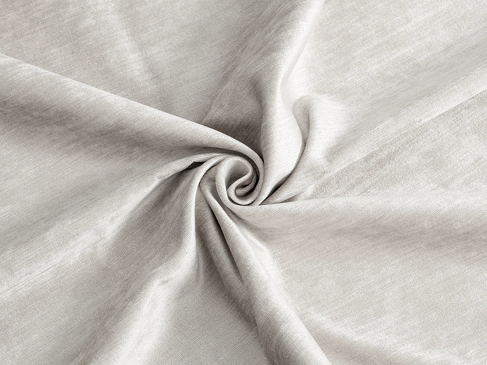 Cream Beige Silky Upholstery Fabric - Luxury & Soft