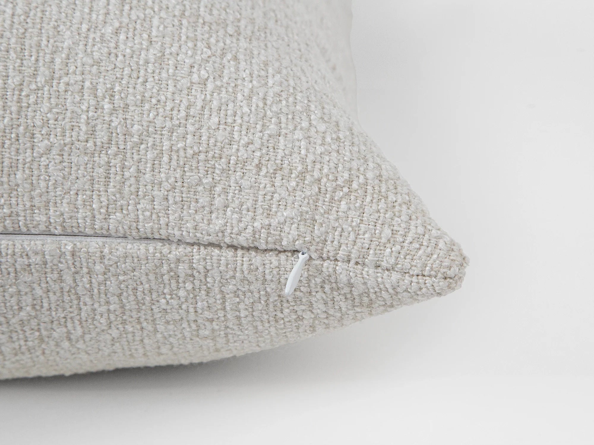 Cream Boucle Pillow Cover