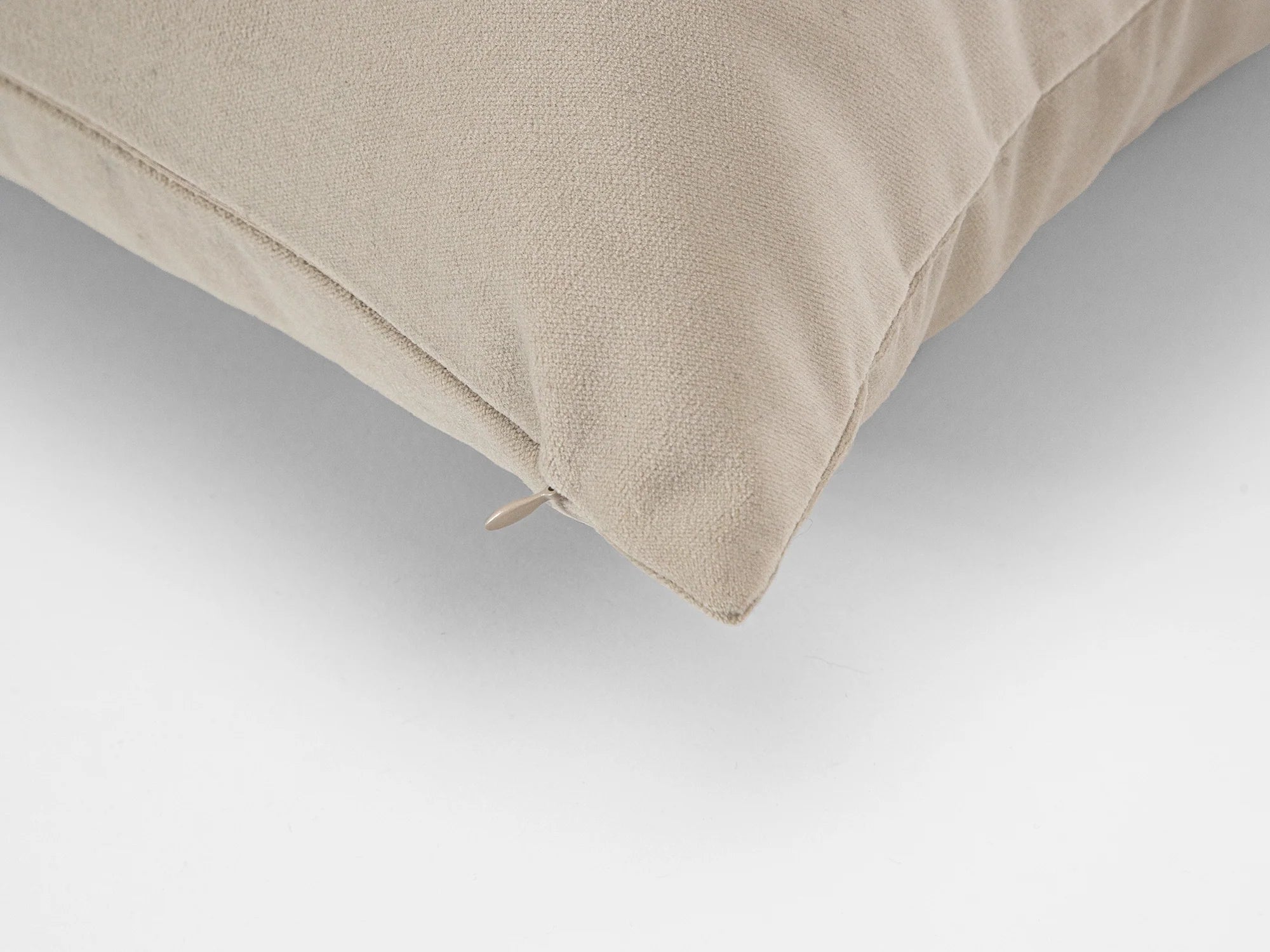 Cream Velvet Pillow Cover