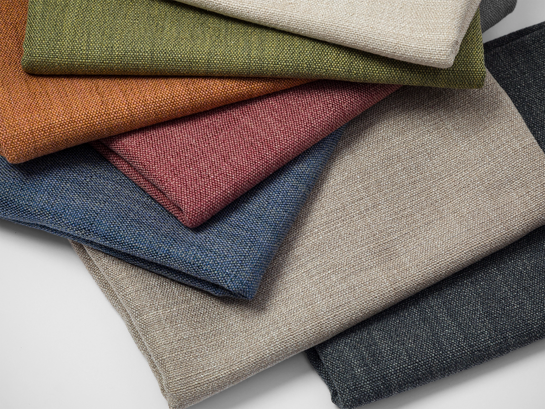 Linen Look Upholstery Fabrics - 9 Color Options | Cunda