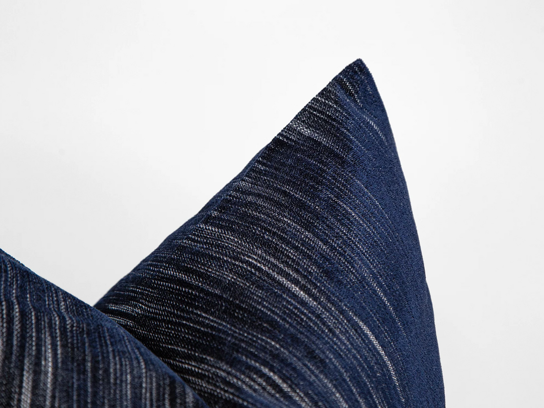 Navy Blue Luxury Velvet Pillow Cover