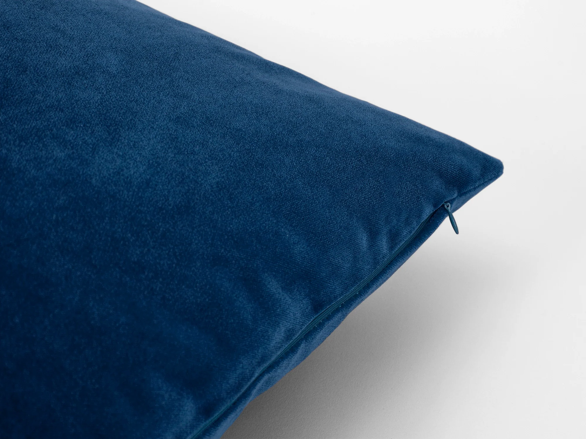 Dark Blue Velvet Pillow Cover