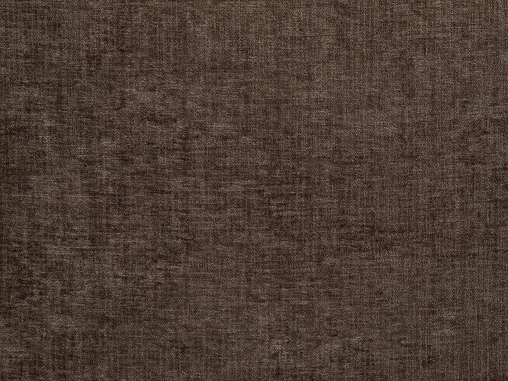 Dark Brown Chenille Upholstery Fabric - Textured & Silky