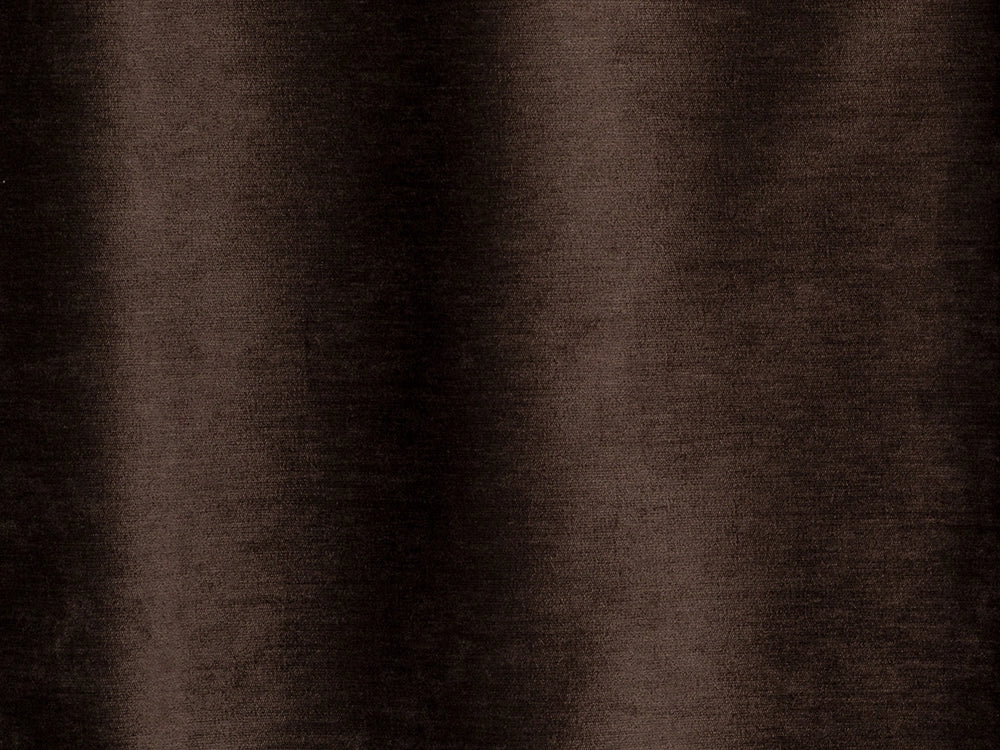 Dark Brown Silky Upholstery Fabric - Luxury & Bold