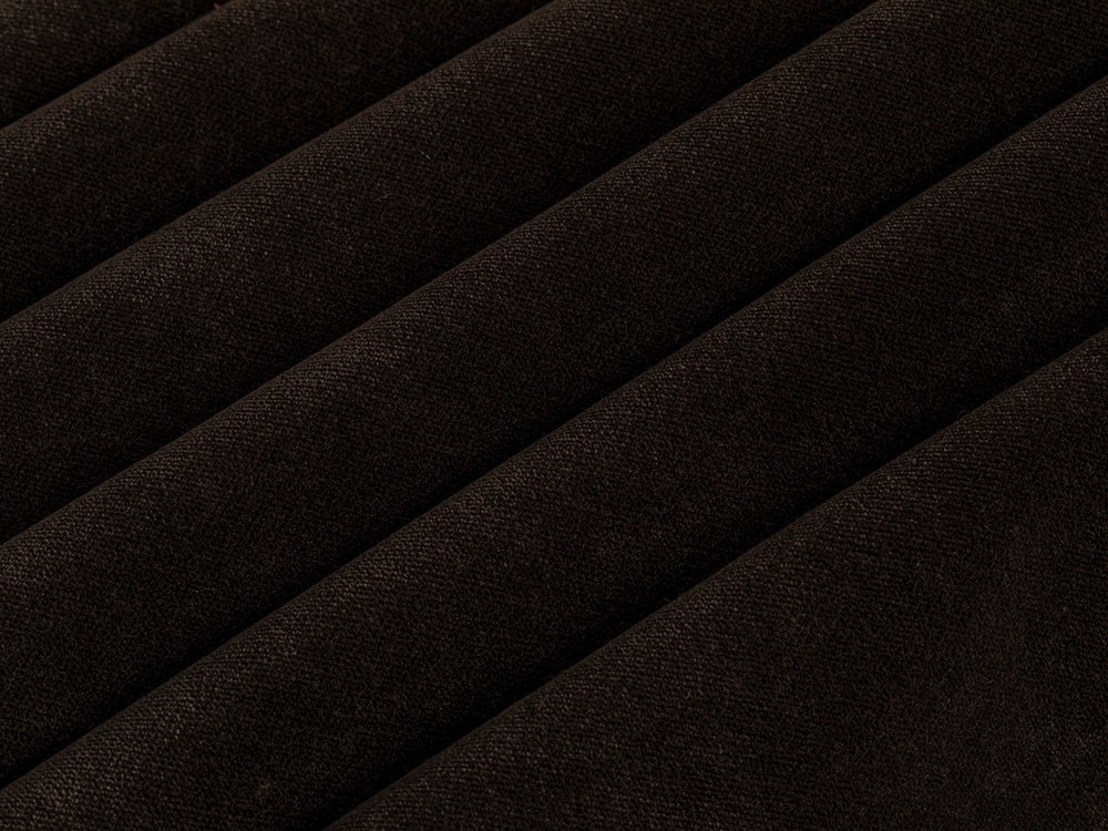 Dark Brown Velvet Upholstery Fabric - Soft & Luxurious