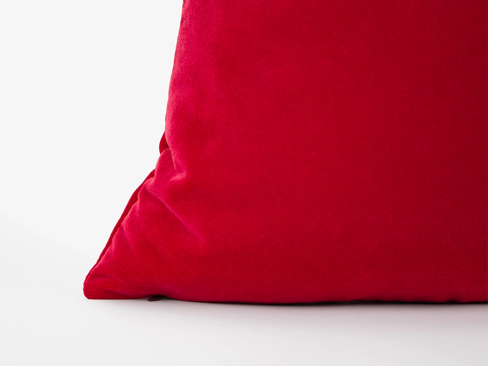 Dark Fuchsia Velvet Pillow Cover