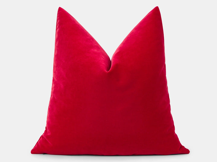 Dark Fuchsia Velvet Pillow Cover
