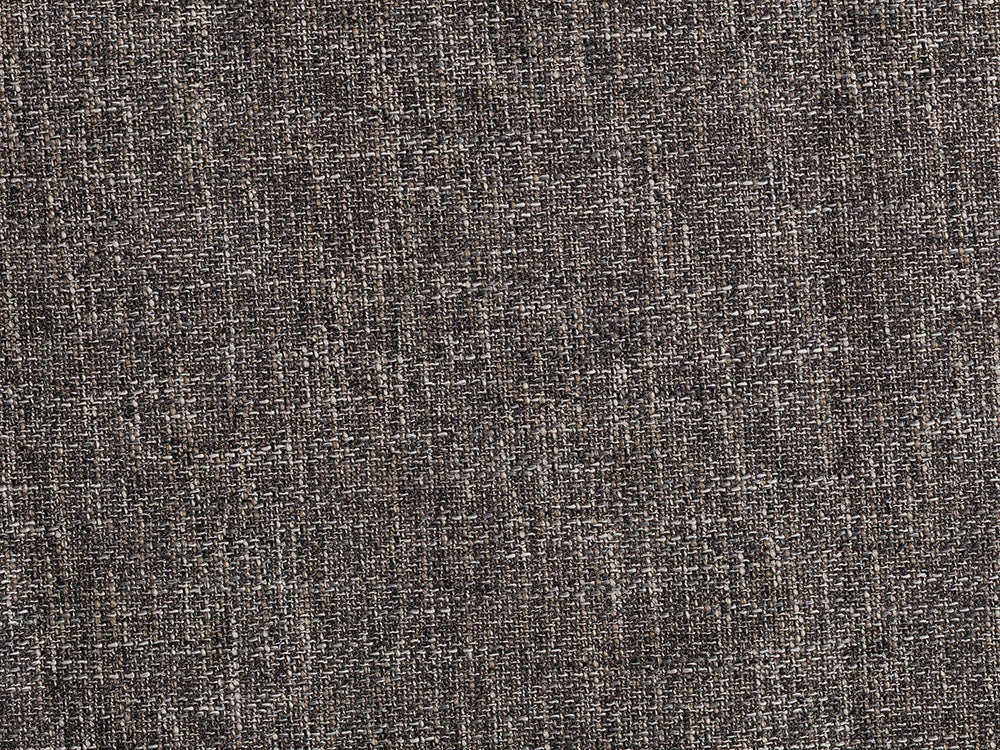 Dark Gray Woven Upholstery Fabric - Linen Look