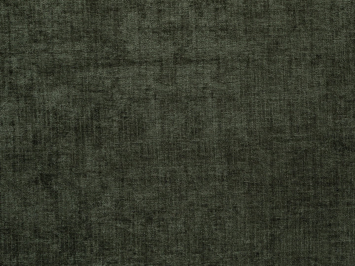 Dark Green Chenille Upholstery Fabric - Textured & Silky