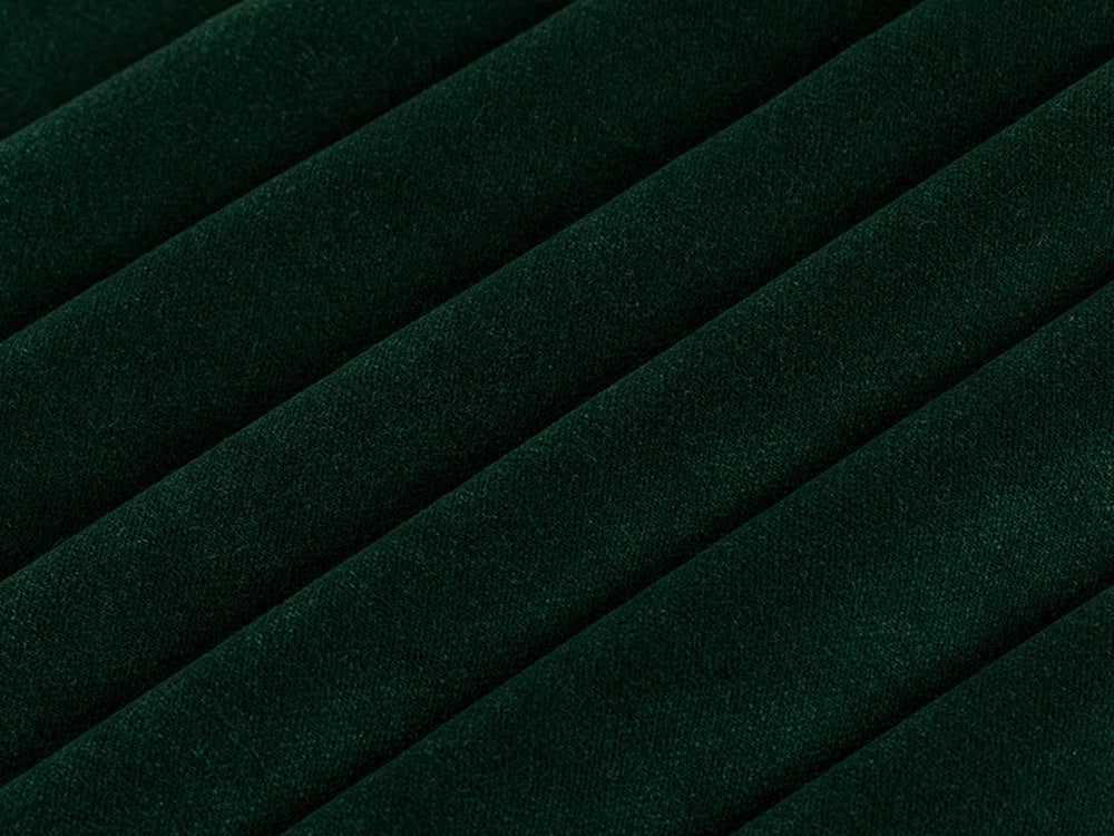 Dark Green Velvet Upholstery Fabric - Soft & Luxurious