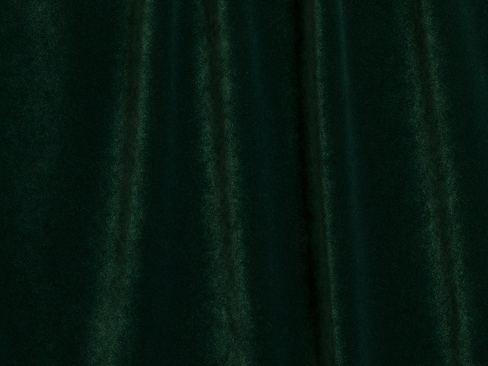 Dark Green Velvet Upholstery Fabric - Soft & Luxurious
